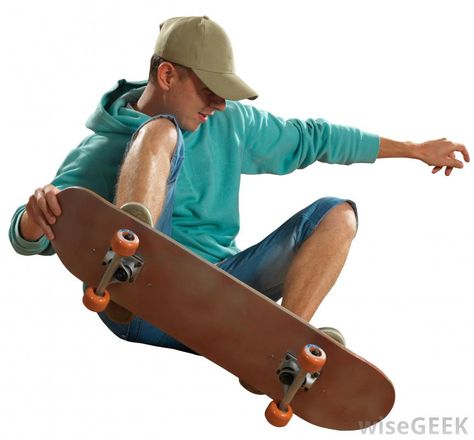 Skate Board Reference, Skate Drawing, Skater Poses, Jumping Poses, Skateboard Tricks, Skateboarding Tricks, References For Drawing, Action Pose, Anatomy Poses