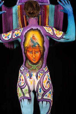 KIRAN ATMA ~ A Ray from Within by Jai Krishna Ponnappan: 27 MIND-BENDING PHOTOS FROM AUSTRIA'S WORLD BODYPAINTING FESTIVAL Body Paintings Female Model, Colorful Body Painting, Body Paintings Female, Jai Krishna, Skin Wars, Female Body Paintings, Belly Art, Skin Paint, Body Paintings