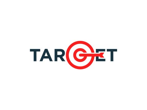 Target marketing - Logo by Aditya Chhatrala #target #logo #clever #idea #icon #designer #minimal #typography Target Marketing, Focus Logo, Joy Logo, Target Logo, Word As Image, Expressive Typography, Marketing Logo Design, Typographic Logo Design, Teaching Vocabulary