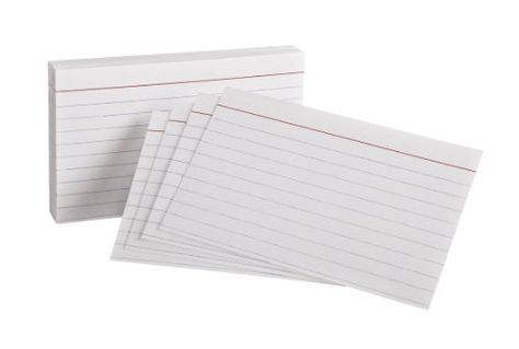 Oxford Heavy Weight Index Cards, 3" x 5", Ruled, White, 1... Senior Year Inspiration, Office Supplies List, Index Card, Note Books, Diy Sweatshirt, Back 2 School, School Notebooks, School Style, Prayer Board