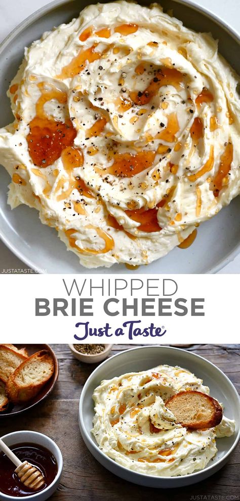 Whipped Brie, Brie Recipes Appetizers, Brie Cheese Recipes, Brie Appetizer, Brie Recipes, Whipped Feta, Brie Cheese, Snacks Für Party, Grocery List