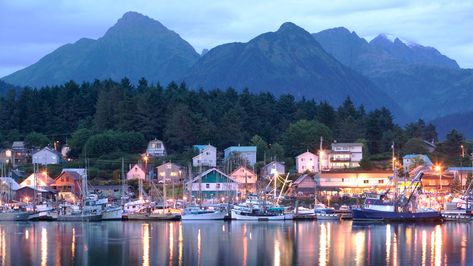 The 26 Most Beautiful Towns in America | Condé Nast Traveler Trailer Makeover, Life Secrets, Sitka Alaska, Alaska Fishing, Small Town America, Coastal Cities, Lake Placid, Conde Nast Traveler, Mountain Town