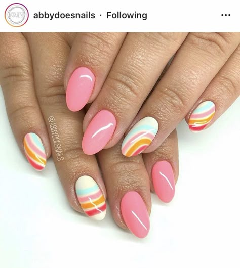 Paint Nails Ideas, Abby Johnson, Shellac Nail Colors, Short Round Nails, Unghie Sfumate, Retro Nails, Manicure Inspiration, Nail Art Inspo, Cute Gel Nails