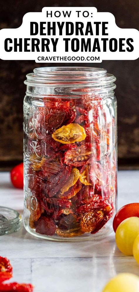 Drying Cherry Tomatoes In Dehydrator, What To Do With Cherry Tomatoes Canning, Dehydrated Cherry Tomatoes Recipes, How To Dehydrate Cherry Tomatoes, Ways To Preserve Cherry Tomatoes, Ways To Can Tomatoes, Dehydrating Cherry Tomatoes, Dehydrated Tomatoes Recipes, How To Can Cherry Tomatoes