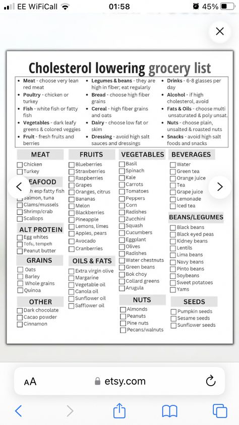 Cholesterol Meal Plan, Regime Anti Cholesterol, Recipes To Lower Cholesterol, Low Cholesterol Meal Plan, Cholesterol Friendly Recipes, Low Cholesterol Diet Plan, Foods To Reduce Cholesterol, High Cholesterol Diet, Ways To Lower Cholesterol