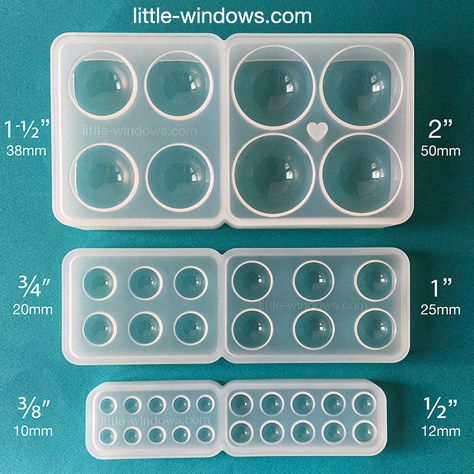 Brilliant Resin Molds - Little Windows Brilliant Resin and Supplies Making Cosplay, Molds For Resin, Resin Work, Diy Resin Projects, Mold Release, Silicone Moulds, Resin Jewelry Making, Polymer Clay Resin, Jewelry Resin