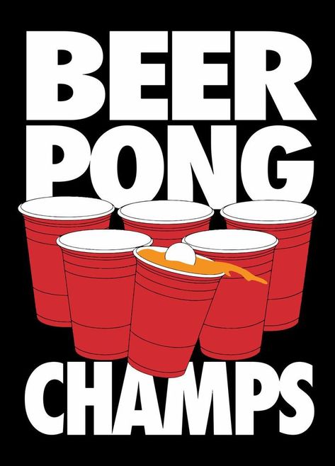 Beer Pong Champs., Champs, #sponsored, #Pong, #Beer, #Ad Beer Pong Rules, Fraternity Coolers, Vector Doodle, Beer Ad, Beer Pong, Fraternity, Coolers, Rap, Beer