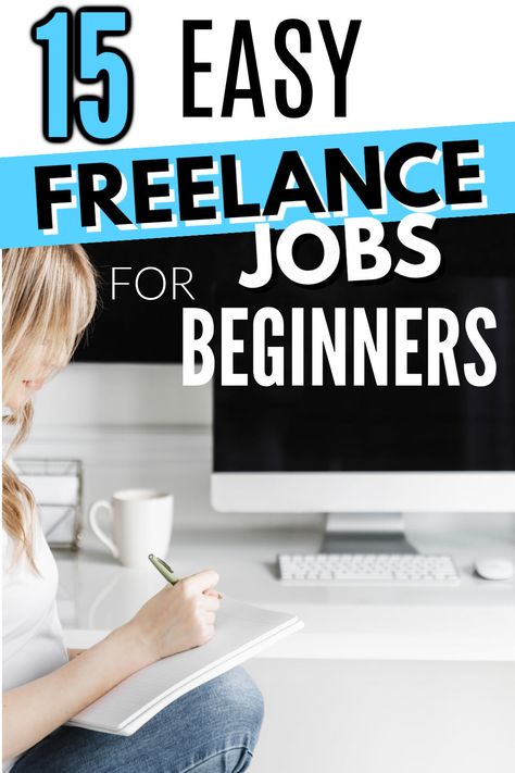 15 easy freelance jobs for beginners. Freelance projects are a great way to find new clients and make money. Find out how to find easy freelance jobs that you can do with very little experience. Upwork Jobs For Beginners, Freelancing Jobs For Beginners, How To Freelance, Easy Freelance Jobs, Best Freelance Jobs, Free Lance Jobs, Online Freelance Jobs, Freelance Jobs For Beginners, Freelance Jobs Ideas