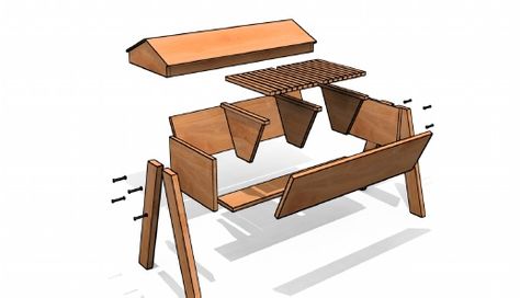 How to Build a Simple Top Bar Hive - these are excellent easy instructions ........ Building A Beehive, Top Bar Bee Hive, Building A Basement, Top Bar Hive, Bee Hive Plans, Backyard Bee, Keeping Bees, Raising Bees, Backyard Beekeeping