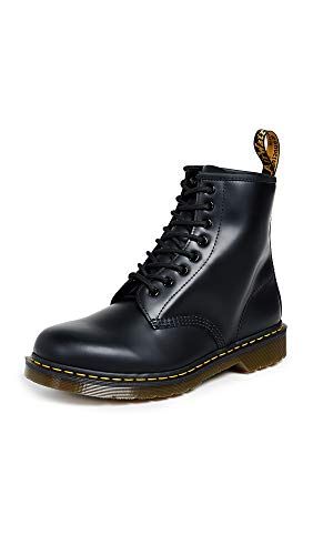 Dr Martens Womens 1460 8Eye Patent Leather Boots Black Smooth Leather 7 FM UK  9 BM US Women  8 DM US Men ** Learn more by visiting the image link. (This is an affiliate link) Workman Style, Dock Martens, Red Doc Martens, Doc Martens Outfits, Doc Martens Women, Doc Martens Style, Doc Martens Outfit, Martens Style, Doc Martens Boots