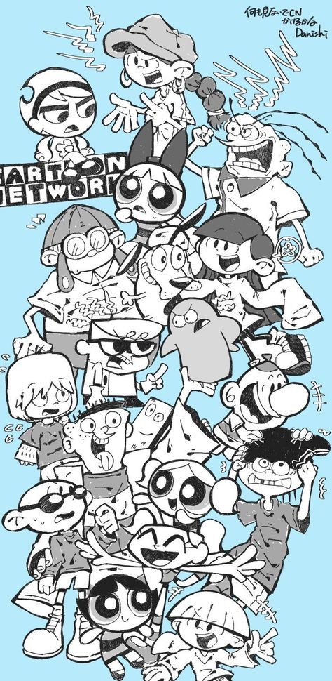 90s Cartoon Characters, Cartoon Network Fanart, Cartoon Network Art, Old Cartoon Network, Cartoon Network Characters, Cartoon Network Shows, 90s Cartoons, 90s Cartoon, Wallpaper Animes