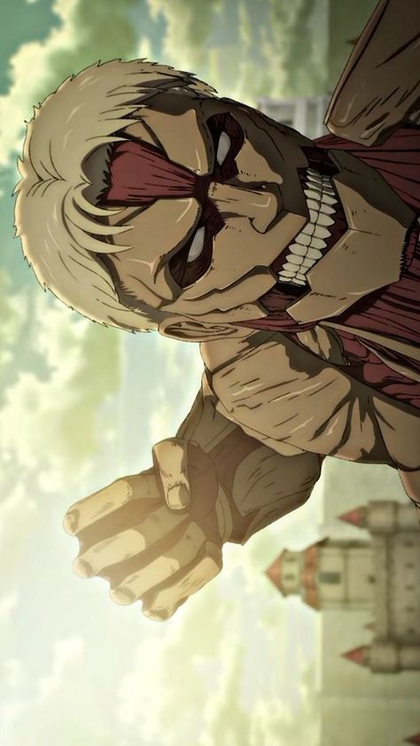 Armored Titan Wallpaper, Reiner Braun Wallpaper, Eren Vs Reiner, Armor Titan, Reiner Titan, Armoured Titan, Attack On Titan Reiner, Aot Titans, Armored Titan