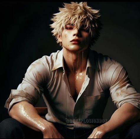 Bakugo X Reader, Bakugou Cosplay, Badass Girl, Bakugo Katsuki Fanart Cute, Bakugou Manga, Mha Dr, Hottest Anime Characters, Bakugo Katsuki, Katsuki Bakugo