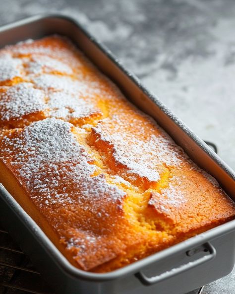 All you need is 1 whole orange and a few other ingredients to make this decadent treat! Orange Blender Cake, Blender Cake, Whole Orange Cake, Orange Cake Recipe, Pound Cakes, Simple Food, Mary Berry, Bread Recipes Sweet, Orange Recipes