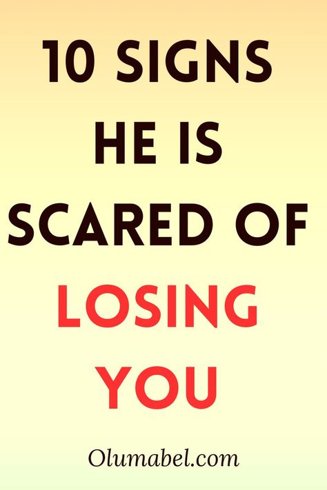 10 SIGNS HE DOESN’T WANT TO LOSE YOU  relationship gifts for her
relationship inspirational
relationship inspiration
relationships inspirational
relationship inspiring
relationship goal quotes Relationship Problems Quotes, Relationship Inspiration, Scared Of Losing You, Get Your Ex Back, Fear Of Love, More Than Love, Good Relationship Quotes, Want You Back, Relationship Gifts