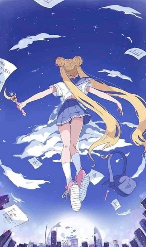 Arte Sailor Moon, Sailor Moon Fan Art, Sailor Moon Usagi, Sailor Moon Aesthetic, Sailor Moon Wallpaper, Moon Wallpaper, Sailor Moon Manga, Moon Aesthetic, Usagi Tsukino