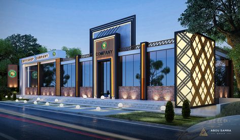 cafe shop company ( Abou Samra Group ) on Behance Restaurant Exterior Design, Architectural Animation, Modern Restaurant Design, Retail Facade, Apartments Exterior, Commercial Design Exterior, Shop Facade, 3d Floor Plans, Architecture Company