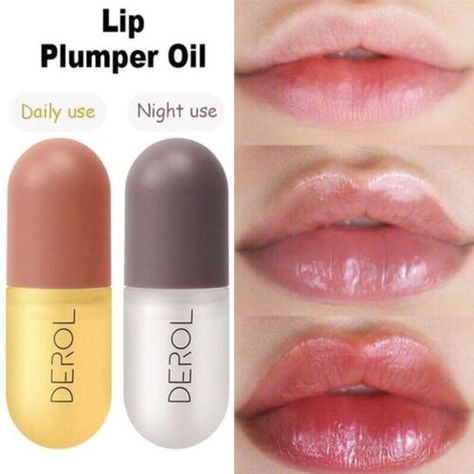 Derol Lip Plumper, Pink Serum, Lip Plumber, Plumper Lips, Natural Lip Plumper, Lips Gloss, Apply Lipstick, Diy Dye, Beauty Lips