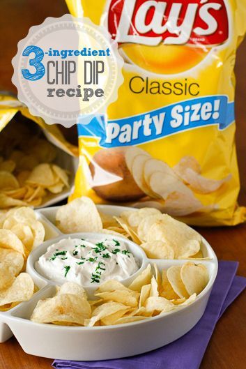 Chip Dip Recipe, Easy Chip Dip, Sour Cream Chips, Dip For Potato Chips, Dips Appetizers, Chip Dip Recipes, Dip Ideas, Dips Recipes, Devilled Eggs