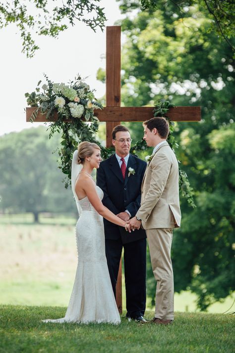 Holding Hands, DIY Wooden Cross Cross Wedding Arbor, Wedding Ceremony Cross Backdrop, Diy Wooden Cross, Diy Wedding Arch, Wedding Alters, Big Cross, Charlottesville Wedding, Wedding Cross, Boda Mexicana