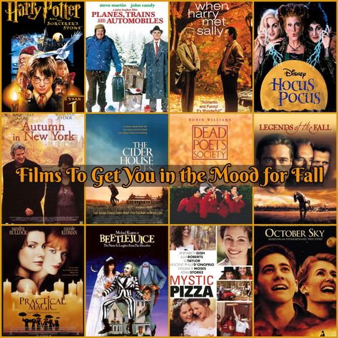 None-Horror movies that will get you in the mood for the Autumn season. Iconic Halloween Movies, Autumn In Movies, Spooky Season Tv Shows, Fall Movies And Tv Shows, Autumn Tv Shows, Autumn Tv Shows And Movies, Fall Shows And Movies, Autumn Series List, Autumn Watch List