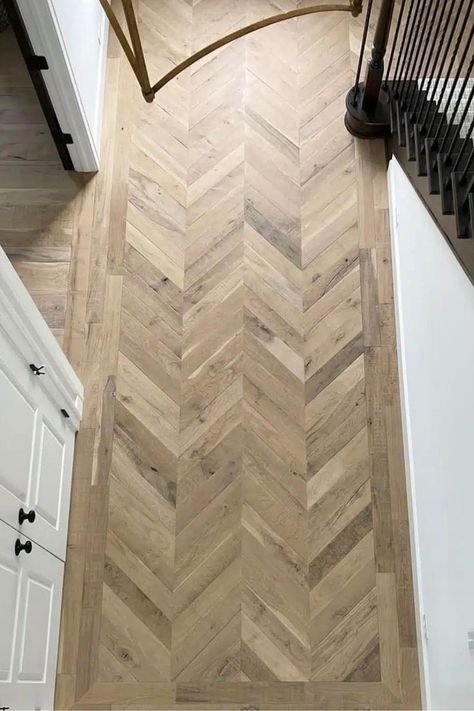 Transform the first steps into your home with our 15 gorgeous entryway flooring ideas, designed to make every welcome home a memorable one. Discover a range of flooring solutions perfect for both grand entrances and small entryways, ensuring your hallway makes a lasting impression. Entryway Flooring Ideas, Entryway Floors, Unique Entryway, Wide Plank Hardwood Floors, Green Wall Color, Limestone Floor Tiles, Entryway Tile, Entryway Flooring, Hall Flooring