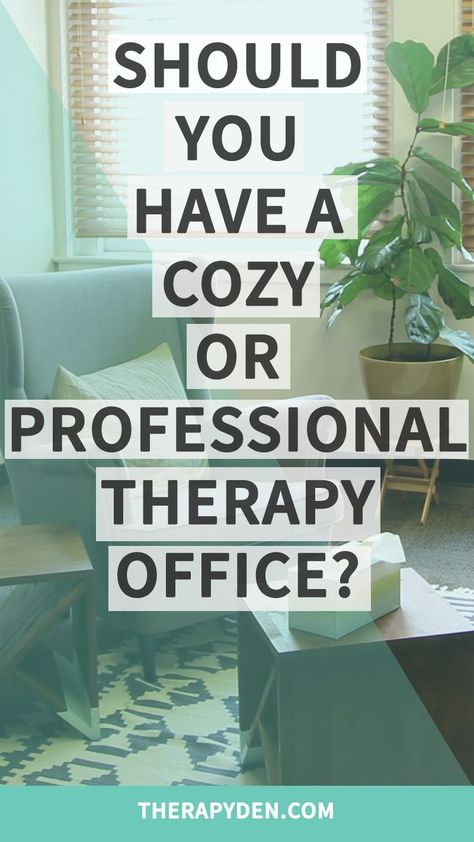 About two thirds of therapists design their own therapy offices today. Many of these mental health counselors aim to elicit a feeling of acceptance, comfort, or welcoming. Should you aim for a cozy or professional therapy office. Therapist Reception Area, Life Coaching Office Decor, Therapeutic Office Ideas, Life Coach Office Design, Coaching Office Design, Psychologist Office Design Private Practice, Psychologist Room Design, Counseling Room Design Counselor Office, Small Therapy Office Ideas