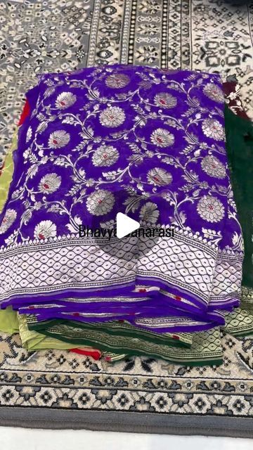 Banarasi Georgette Saree, Georgette Banarasi Saree, Pure Georgette Sarees, Georgette Dupatta, Georgette Sarees, Saree, Pure Products, On Instagram