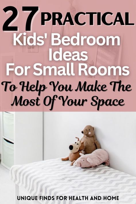 Kids bedroom ideas for small rooms Small Toddler Rooms, Simple Bedroom Ideas For Small Rooms, Small Toddler Bedroom, Simple Bedroom Ideas, Unique Kids Bedrooms, Small Bedroom Ideas For Kids, Small Girls Bedrooms, Kids Room Design Boys, Small Kids Bedroom