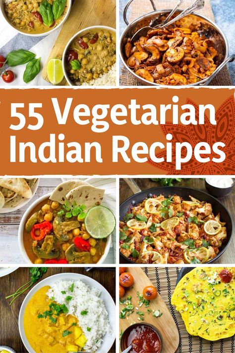 55 Vegetarian Indian Recipes – vibrant meals for a delicious vegetarian Indian feast | Hurry The Food Up Indian Vegetarian Dinner Recipes, Vegetarian Indian Recipes, Dinner Recipes Indian, Healthy Dinner Recipes Indian, Indian Dinner Recipes, Malai Kofta, Indian Dinner, Vegetarian Indian, Recipes Indian