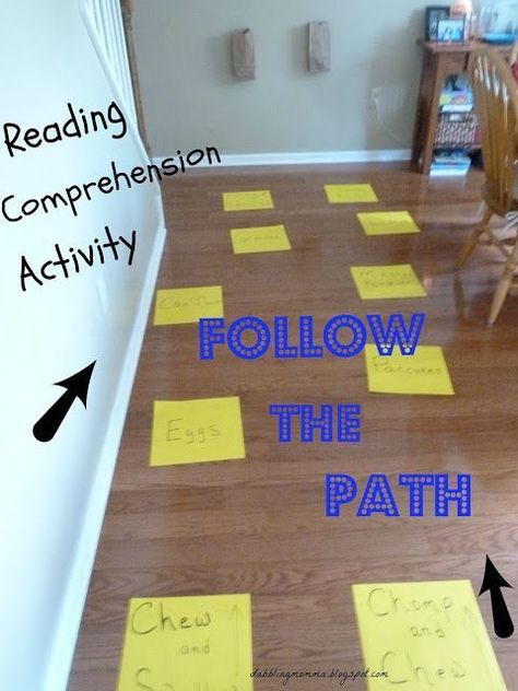 Fun Reading Comprehension Activities, Reading Comprehension Games, Comprehension Games, Past Continuous, Three Siblings, Teaching Reading Comprehension, Present Continuous, Reading Tutoring, Reading Comprehension Strategies