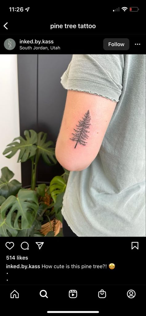 Georgia Pine Tree Tattoo, Pnw Tattoo Oregon, Pine Tree Fine Line Tattoo, Oregon Tree Tattoo, Fine Line Pine Tree Tattoo, Evergreen Tattoo, Washington Tattoo, Evergreen Tree Tattoo, Pnw Tattoo