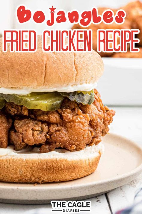 Bojangles Fried Chicken Recipe, Bojangles Chicken, Spicy Sandwich, Perfect Fried Chicken, Mexican Dinners, Southern Chicken, Southern Breakfast, Southern Dinner, Making Fried Chicken