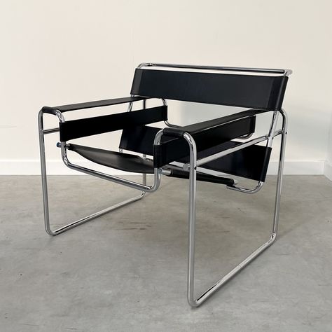 Marcel Breuer Wassily Chair, Marcel Breuer Chair, Breuer Chair, Wassily Chair, Studio Chairs, Iconic Chairs, Dream Furniture, Marcel Breuer, Perfect Chair