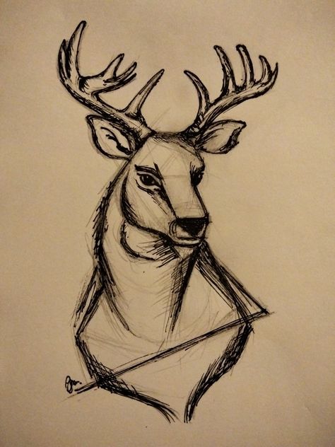 #stag #sketch #prongs #drawing #pen #marauders #jamespotter #aesthetic #art James Potter Sketch, James Potter Drawing, Marauders Painting, Marauders Drawings, Marauders Drawing, Stag Sketch, Pen Sketches Aesthetic, Stag Drawing, Harry Potter Stag