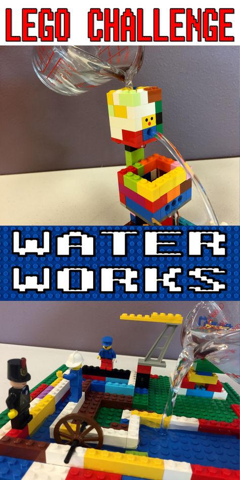 I got this idea from a STEM post I found on Pinterest, involving cups, straws, and putty.  I failed BIG TIME, so I decided to scrap it and turn it into a Lego Challenge instead. So after we went over rules, I told my kiddos that today they could build anything they wanted, but our… Lego Build Challenge, Lego Engineering Projects For Kids, Lego Club Ideas For Elementary Schools, Lego Lesson Plans, Lego Stem Challenges For Kids, Cool Lego Ideas To Build, Lego Building Ideas Easy, Lego Ideas Easy, Lego Build Ideas