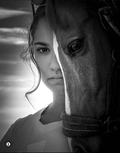 Equine Photography Black Background, Equine Photography Poses Photo Shoots, Horses Photoshoot Ideas, Pose With Horse, Cowgirl Senior Pictures, Horse Photography Ideas, White Horse Photography, Equestrian Photoshoot, Equine Photography Poses