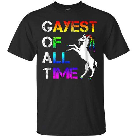 proud and confident stance. This shirt is perfect for those looking for a fun and stylish pride outfit to wear to the parade or any pride event. Show your pride and spread positivity with this unique and eye-catching shirt. Arcane Characters, Rainbow Tshirt, Pride Event, Funny Goat, Lgbt Quotes, Gay Shirts, Goats Funny, Gay Pride Shirts, Quotes Shirt