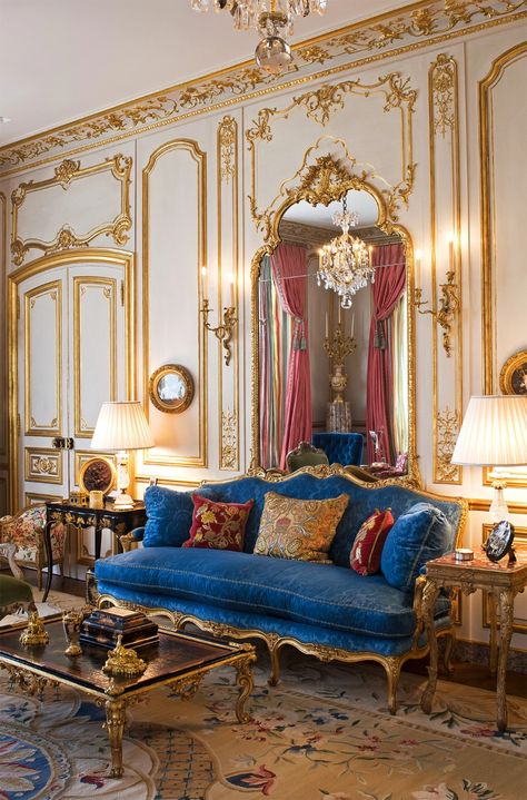 Régence style interior decoration inspiration | Féau Boiseries Regency Era Interior, Directoire Interior, Baroque Style Interior, Regency Era Interior Design, Rococo Home Decor, Rococo Style Interior Design, Empire Style Interior, Empire Interior Design, Regency Era House