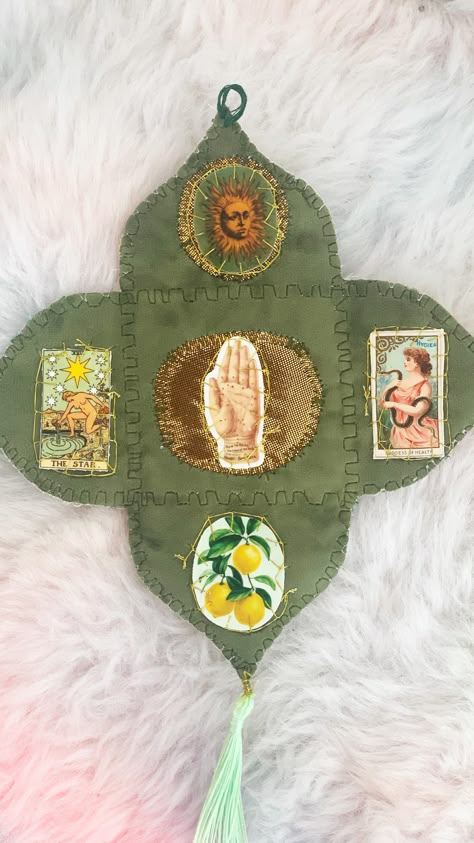 Instagram Saint Expedite Altar, Pocket Shrine Diy, Forest Altar, Diy Altar, Pocket Oratory, Love Altar, Pocket Altar, Shrine Room, Moon Manifestation