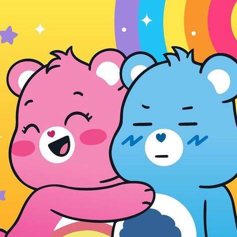 Care Bears™ on Instagram: "✨ 6 DAYS UNTIL SHARE YOUR CARE DAY ✨ Care Bears are sharing and caring around the globe with our friends at @toysruscanada! Come share a Care Bear stare with Cheer Bear and Grumpy Bear at these select stores! Saturday, Sept. 9 at 11am: South Barrie: 30 North Village Way, Barrie, ON Sunday, Sept. 10 at 11am: Whitby: 50 Thickson Rd. S., Whitby, ON On Saturday only at 11am and 2pm, kids are invited to celebrate caring and kindness with a bracelet craft and activity s Care Bears Pictures, Grumpy Bear And Cheer Bear, Grumpy Bear Pfp, Care Bears Matching Pfp, Little And Caretaker, Care Bears Pfp, Care Bears Funny, Care Bear Pfp, Care Bears Icons