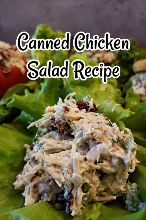 Kirkland Canned Chicken Salad Recipe, a copycat of the iconic Costco chicken salad with a creamy dressing and simple ingredients that come together to make the best chicken salad to enjoy in lettuce wraps, with crackers or served on a delicious sandwich. Chicken Salad Recipe With Cream Cheese, Kirkland Canned Chicken Recipes, Costco Chicken Salad, Canned Chicken Salad, Canned Chicken Salad Recipe, Easy Chicken Salad Sandwich, South Recipes, Chicken Tortillas, Restaurant Chicken