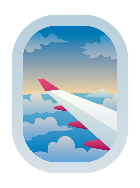 Airplane Window View Airplane Window View Drawing, Preschool Transportation Crafts, Plane Vector, Pretend Play Printables, Plane Drawing, Preschool Transportation, Play Printables, Airplane Window View, Transportation Crafts