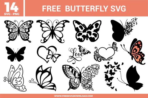 Free Butterfly Svg Files For Cricut, Animal Svg Files Free, Cricut Angel Wings, Free Butterfly Svg, Cricut Angel, Cricut Mickey Mouse, Baby Svg Free, Birthday Svg Free, Cricut Flowers