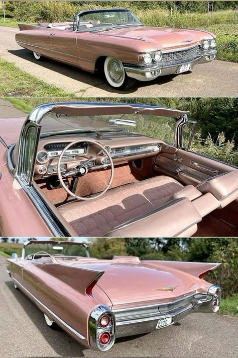 Pink Vintage Mustang, Old Fashioned Cars Vintage, Cute Old Cars, Convertable Cars Aesthetic, Oldschool Cars, 90s Cars, Modded Cars, Old Cars Vintage, Pink Cars