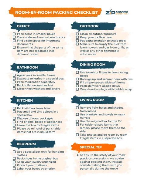 Moving Tips Packing Organizing Free Printable, Moving Out Checklist Things To Do, Last Minute Moving Checklist, Tips For Moving To A New State, House Packing List Moving Checklist, Moving States Checklist, Packing Up House To Move, Packing Schedule For Moving, Packing Timeline For Moving