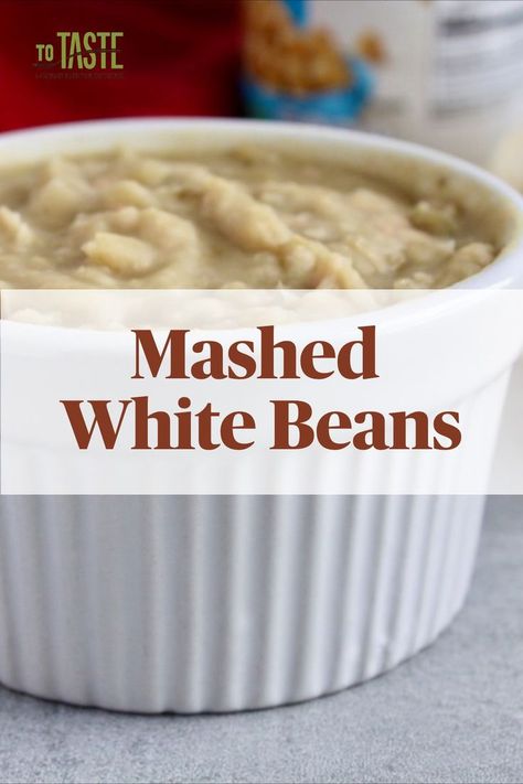 White Beans Recipe, White Bean Recipes, More Nutrition, Beans Recipe, White Bean, Culinary Skills, Salsa Verde, Refried Beans, White Beans