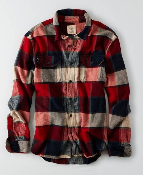 A flannel could be a substitution for the overalls and the shirt because it is a work shirt. Mens Work Shirts, Flannel Shirt Dress, Flannel Outfits, Mens Flannel Shirt, Mens Flannel, Button Down Shirt Mens, Plaid Flannel Shirt, Mens Outfitters, Work Shirts