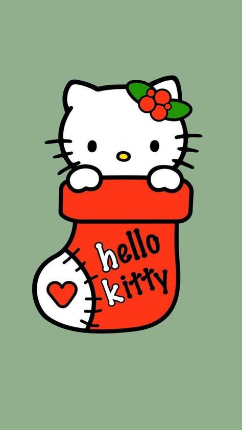 Hello Kitty Images Printables, Hello Kitty Wallpaper Christmas, Christmas Wallpaper Hello Kitty, Christmas Pictures To Draw, Hello Kitty Christmas Wallpaper, Hello Kitty Xmas, Hello Kitty Navidad, Christmas Sanrio, Sanrio Christmas