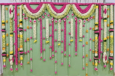 Voni Function Decoration, Pellikoduku Backdrop, Pooja Backdrop Decoration, Seemantham Decoration, Thulasi Plant, Pellikuthuru Decor, Chaturthi Decoration, House Warming Decor, Haldi Decoration Ideas